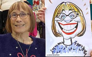 David Groves Caricature artist Sussex